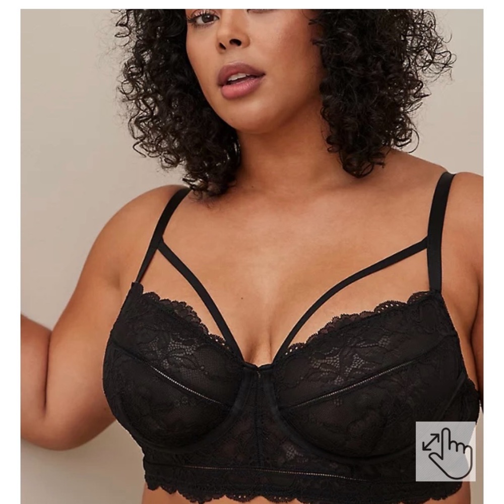 Torrid longline unlined underwire bra. Brand new